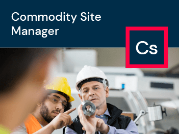 Commodity site manager