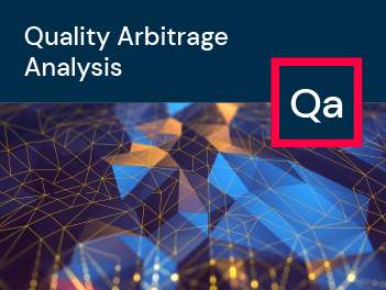 Quality arbitrage analysis